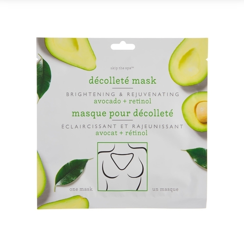 Decollete' Mask Avocdo + Retinol, Tighten & Tone Neck & Chest